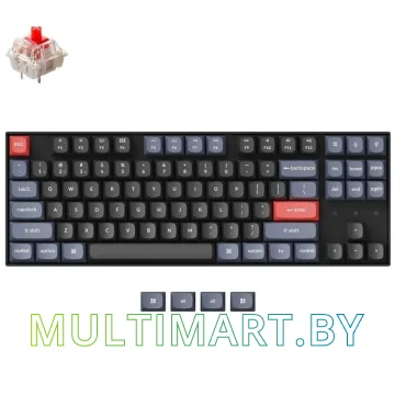 Клавиатура Keychron K8 Pro RGB K8P-H1-RU (Gateron G Pro Red)